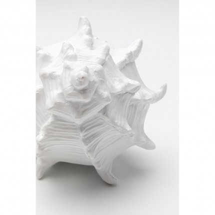 Woonaccessoires schelp wit 19cm Kare Design