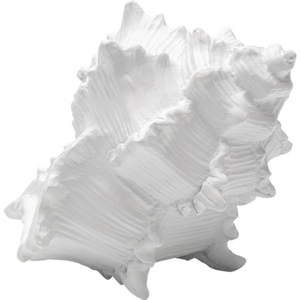 Woonaccessoires schelp wit 19cm Kare Design