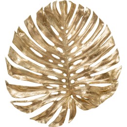 Wall Decoration Monstera leaf gold 62cm Kare Design