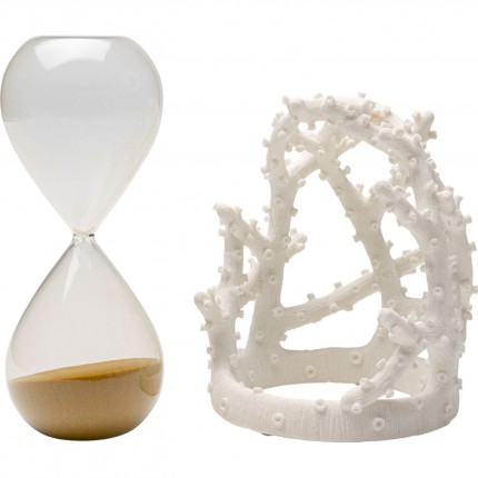 Sablier Time Flies 25cm Kare Design