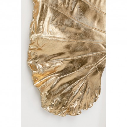 Wall Decoration XL Alocasia leaf gold 140cm Kare Design