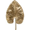 Wanddecoratie XL Alocasia blad goud 140cm Kare Design