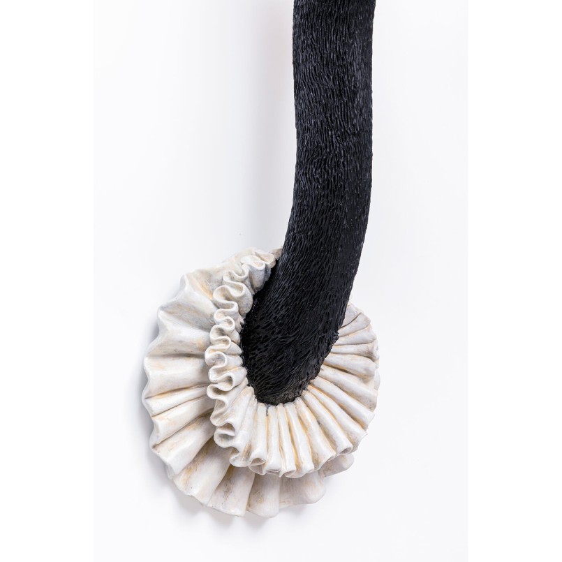 Wall Decoration ostrich bubble gum 41cm Kare Design