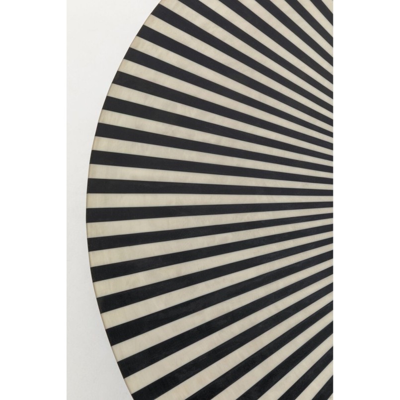 Eigentijdse zwart-witte salontafel - Electra - Kare Design