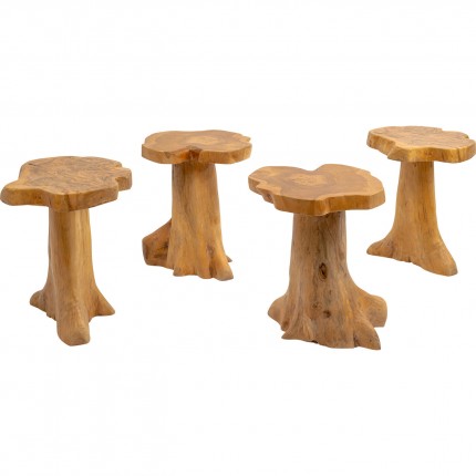 Bijzettafel boomstronk Kare Design