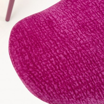 Stoel met armleuningen Soft Blossom roze Kare Design