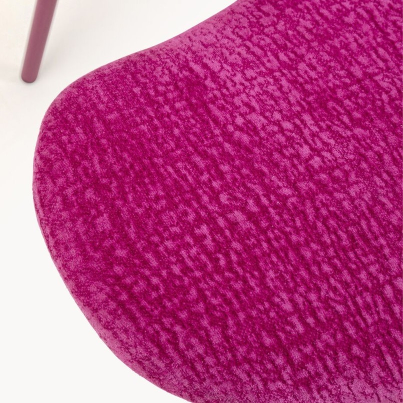 Stoel met armleuningen Soft Blossom roze Kare Design
