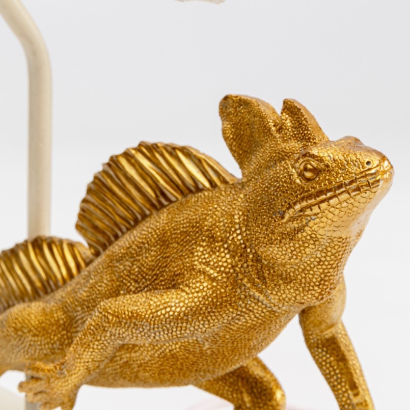 Lampe iguane doré - Kare Design