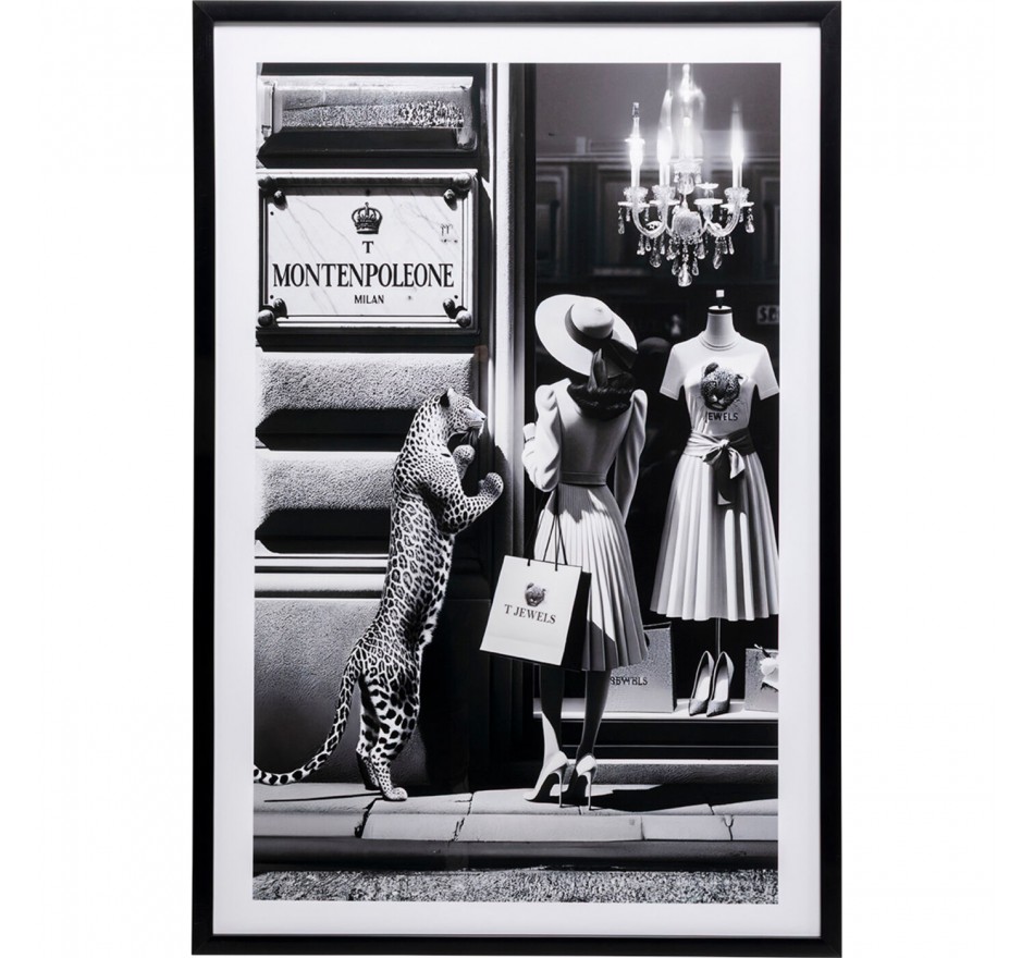 Tableau Window Shopping 80x120cm Kare Design