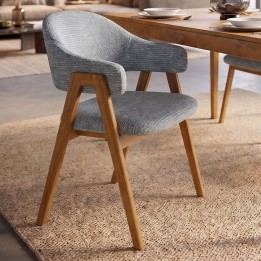 Chair with armrests Jonte blue Kare Design