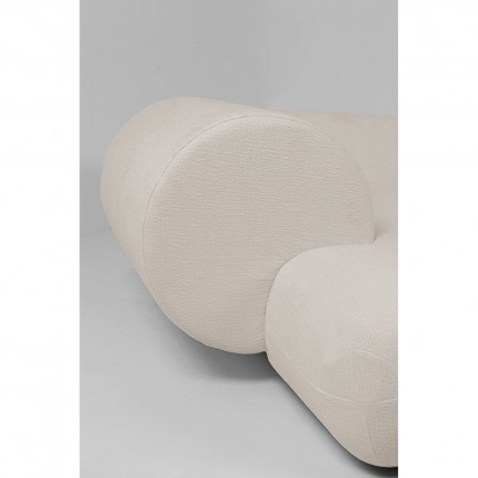 Canapé d'angle Soft beige gauche Kare Design