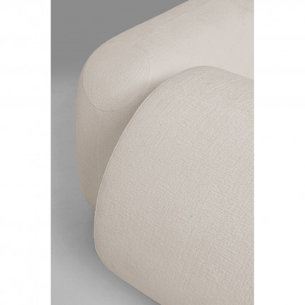 Canapé d'angle Soft beige gauche Kare Design