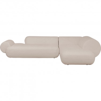 Hoekbank Soft beige rechts Kare Design
