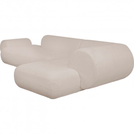 Corner Sofa Soft beige right Kare Design