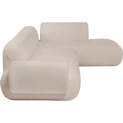 Hoekbank Soft beige rechts Kare Design