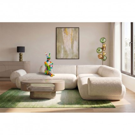 Hoekbank Soft beige rechts Kare Design