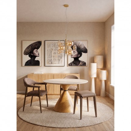 Kruk Monza donkerbruin Kare Design