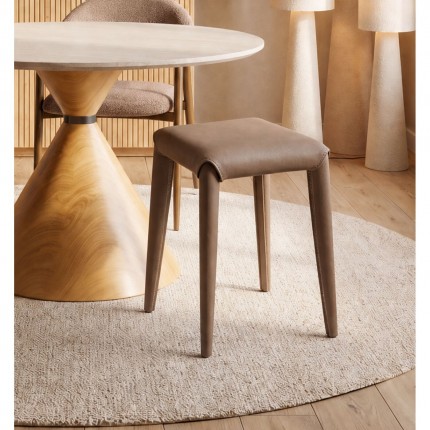Tabouret Monza marron foncé Kare Design