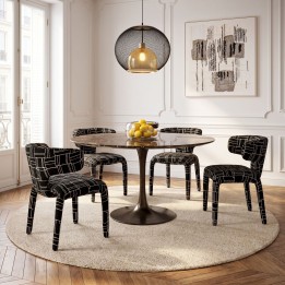 Stoel Tobi Trio zwart Kare Design