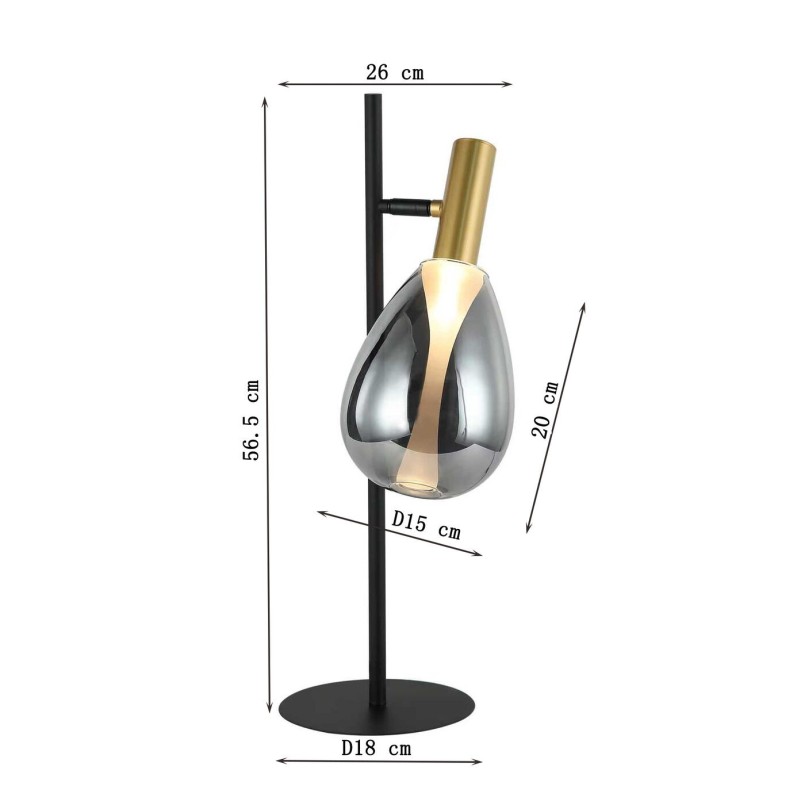Table Lamp Fari 57cm Kare Design
