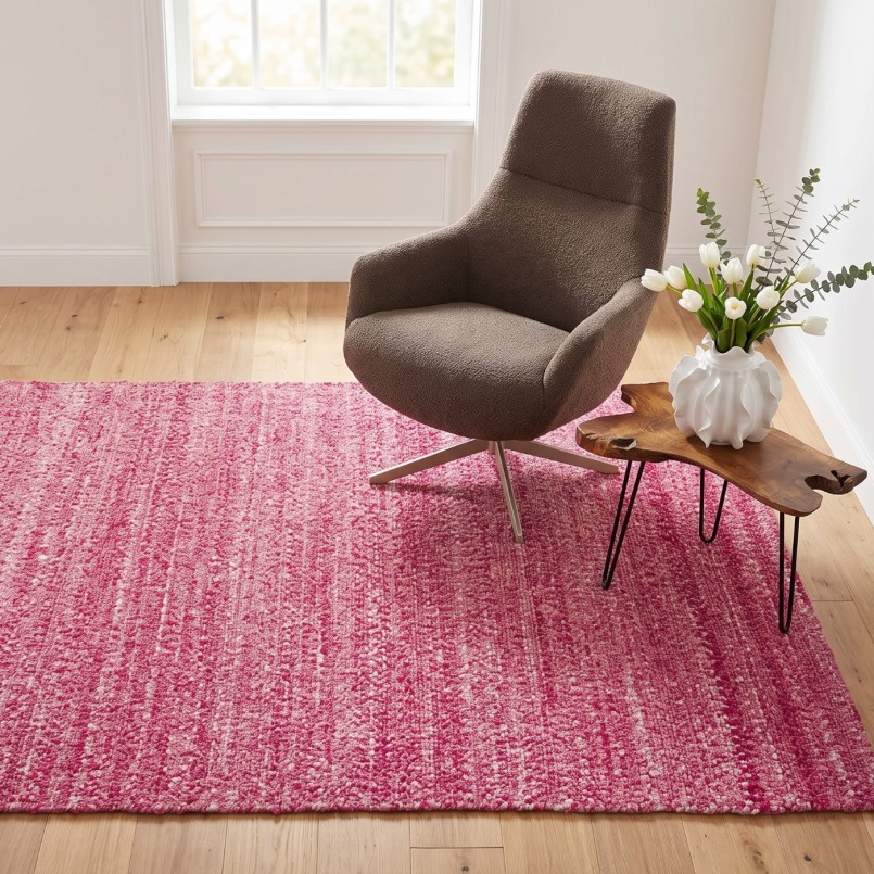 Fauteuil marron pivotant avec accoudoirs - Mimi - Kare Design