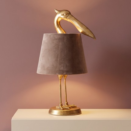 Lampe pélican doré Kare Design