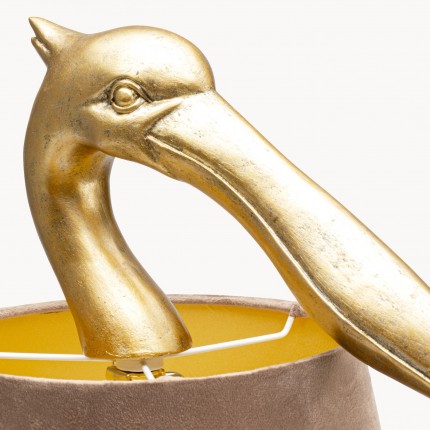 Lampe pélican doré Kare Design