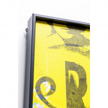 Schilderij LED David graffiti 60x80cm Kare Design