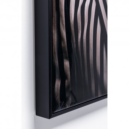 Schilderij meneer zebra 50x70cm Kare Design