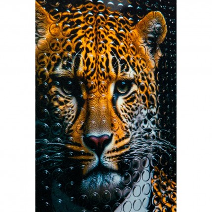 Canvas Picture mister leopard 50x70cm Kare Design
