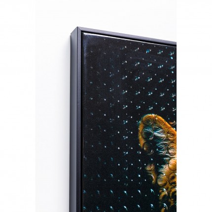 Canvas Picture mister leopard 50x70cm Kare Design