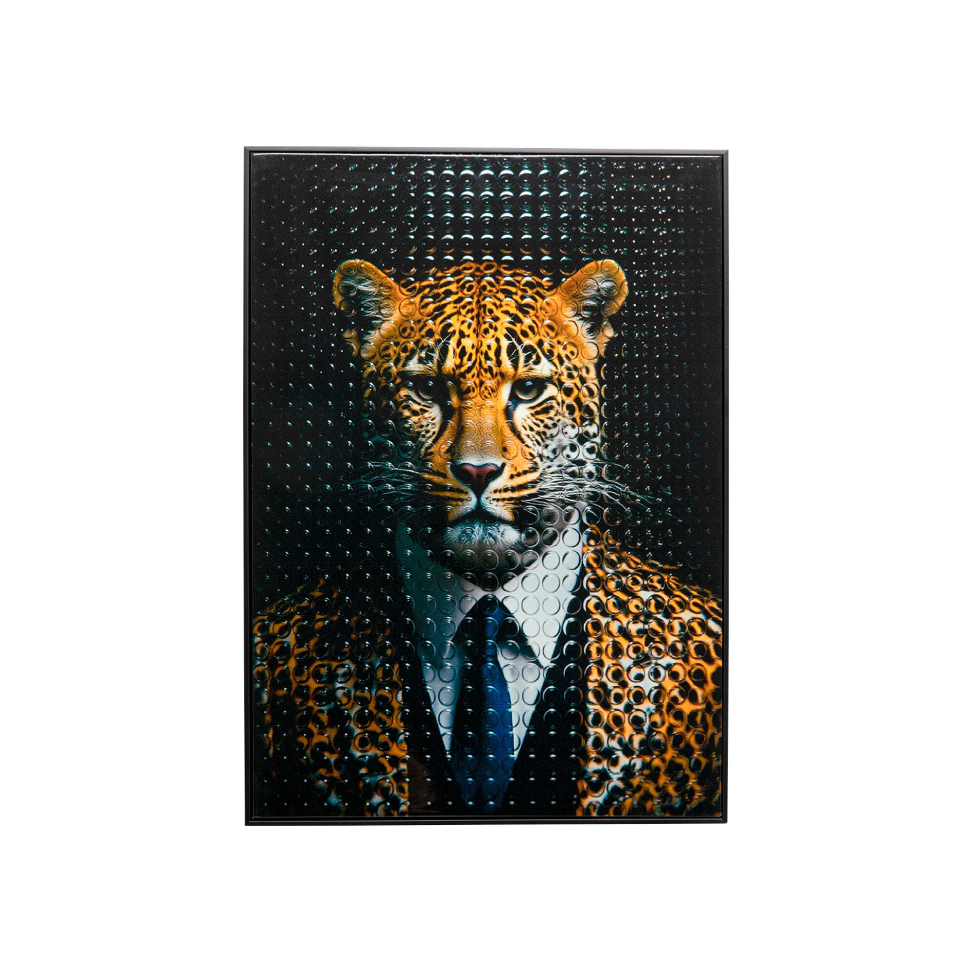 Canvas Picture mister leopard 50x70cm Kare Design