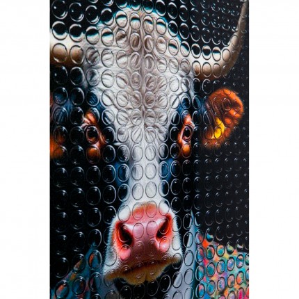Tableau monsieur taureau 50x70cm Kare Design
