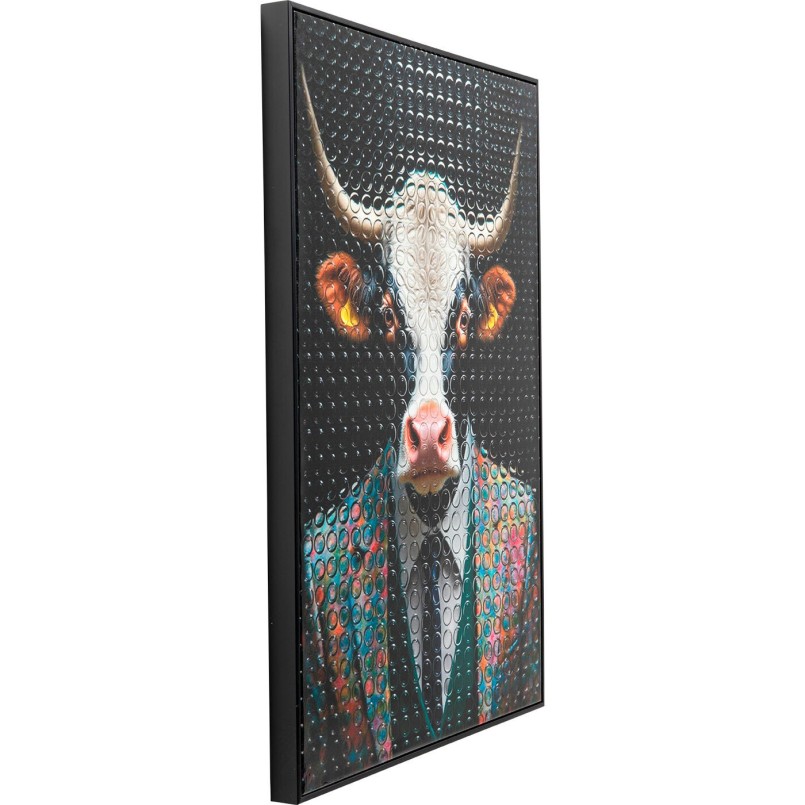 Tableau taureau en costume - Kare Design