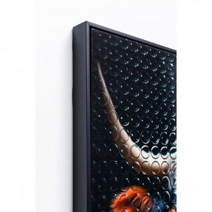 Schilderij meneer stier 50x70cm Kare Design
