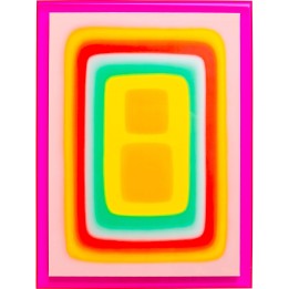 Tableau formes géométriques multicolores - Square Shapes - Kare Design