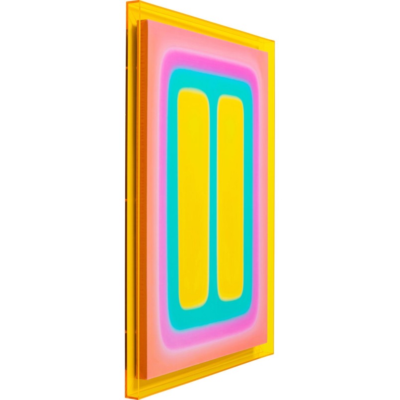 Tableau formes géométriques multicolores - Square Shapes - Kare Design