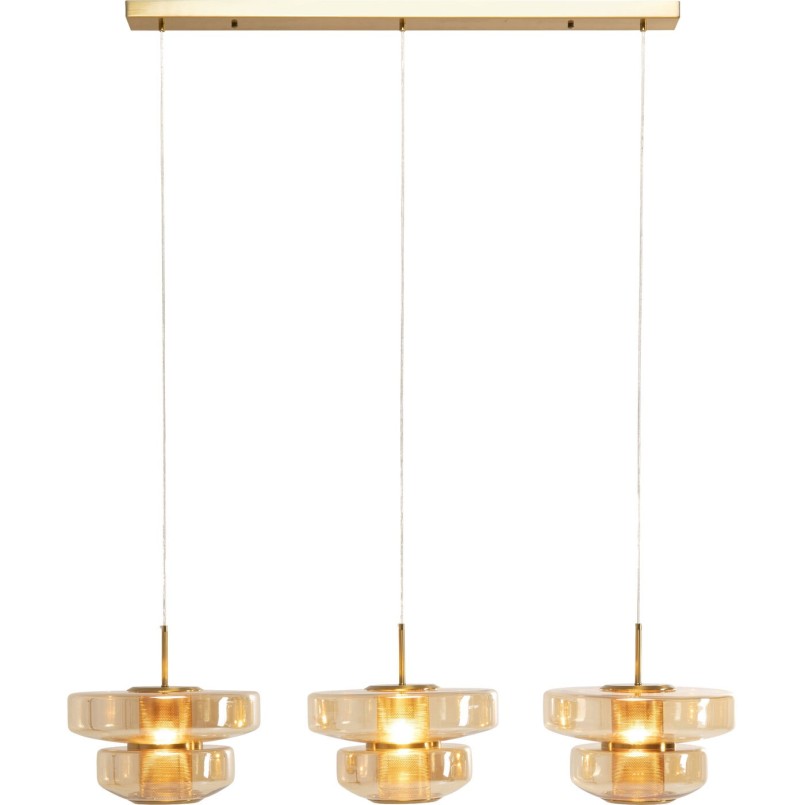 Suspension Arcadia ambre 125cm