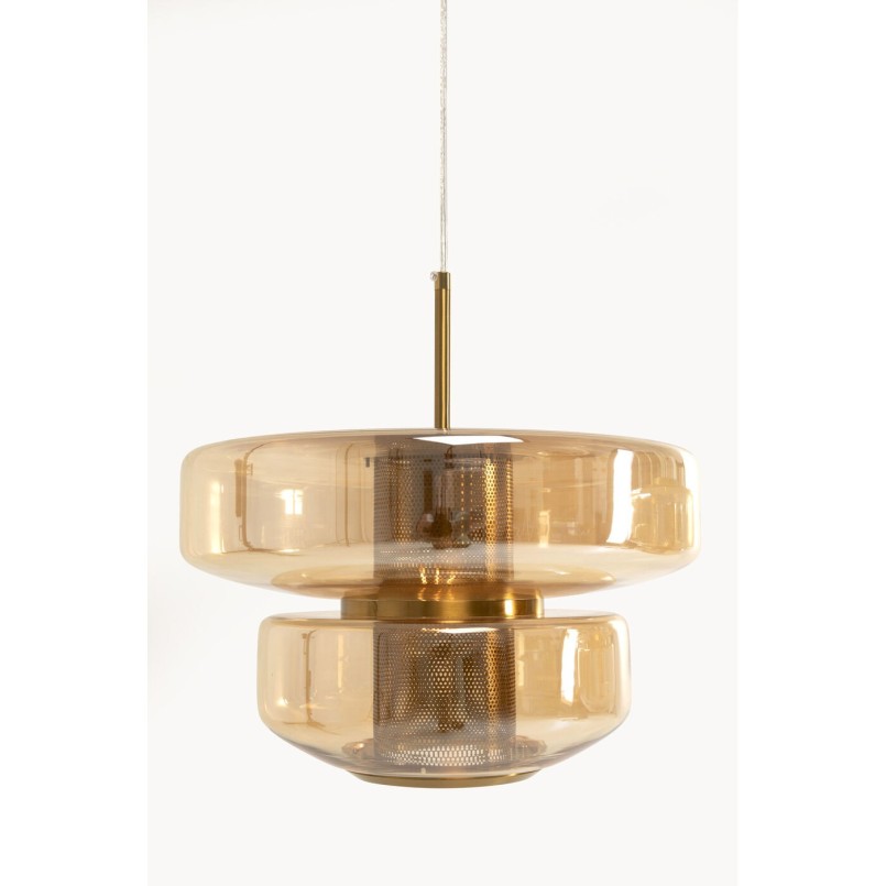 Suspension Arcadia ambre 125cm