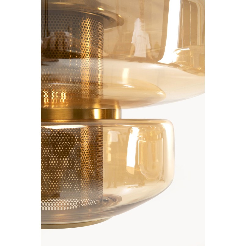 Suspension Arcadia ambre 125cm
