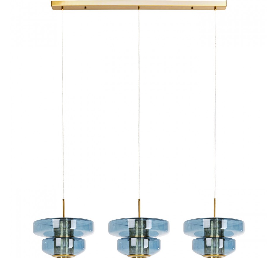 Hanglamp Arcadia 125cm blauw Kare Design