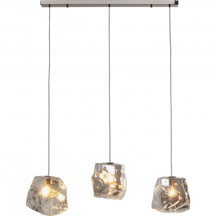 Suspension Aura 110cm fumée Kare Design