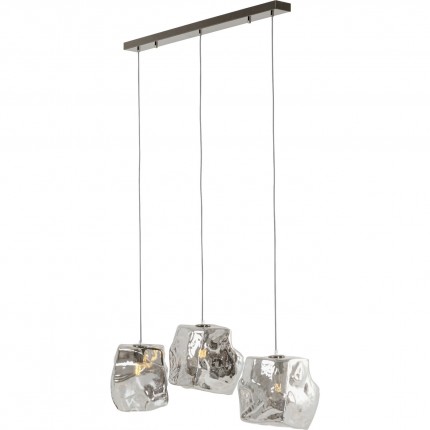 Suspension Aura 110cm fumée Kare Design