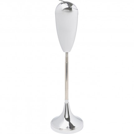 Floor Ashtray Connect chrome Kare Design
