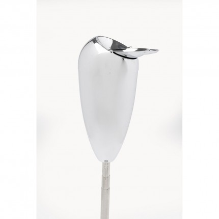 Floor Ashtray Connect chrome Kare Design