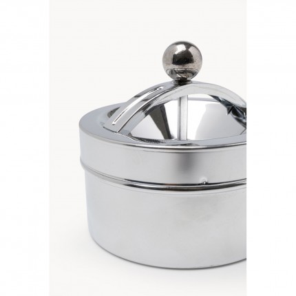 Ashtray Connect chrome Kare Design