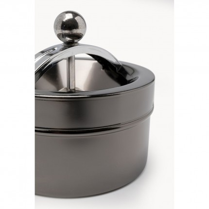 Ashtray Connect black Kare Design