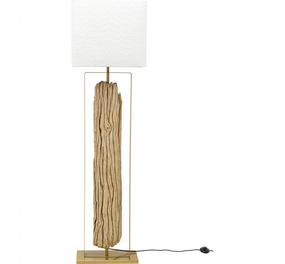 Lampadaire Nature Stem 165cm doré Kare Design