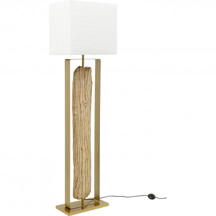 Lampadaire Nature Stem 165cm doré Kare Design
