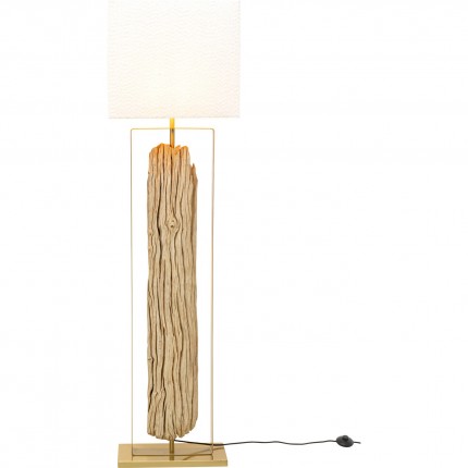 Lampadaire Nature Stem 165cm doré Kare Design